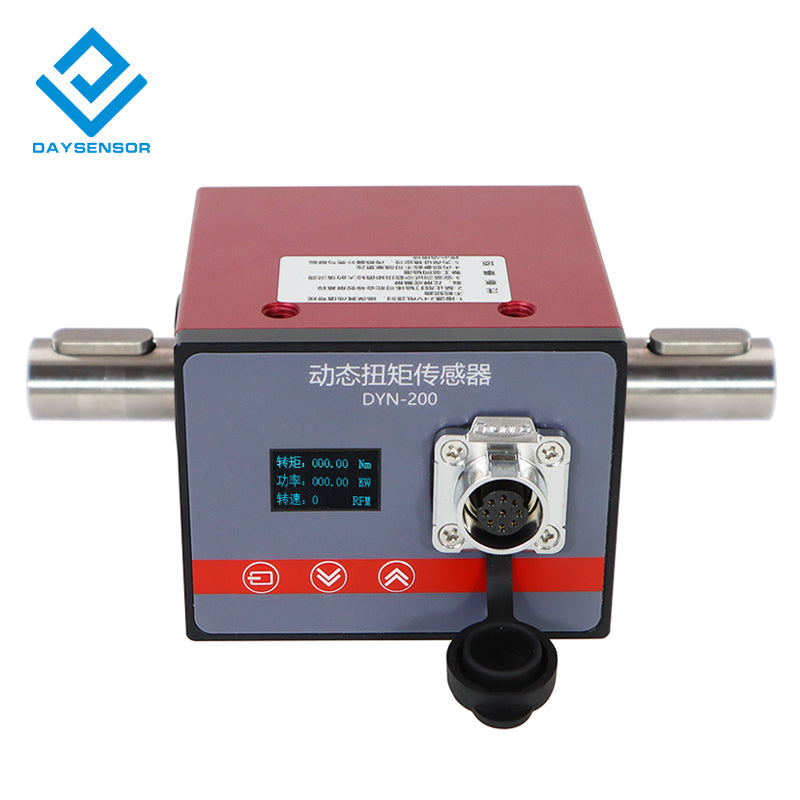 Non-contact Rotating Dynamic Torque Sensor large Range Square Motor Rotary Torque sensor Transducer Tester Price Sale
